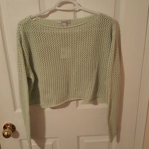 Revamped knited crop top size small